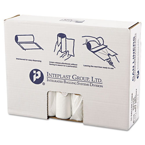 HIGH-DENSITY COMMERCIAL CAN LINERS VALUE PACK, 33 GAL, 11 MICRONS, 33" X 39", CLEAR, 500/CARTON