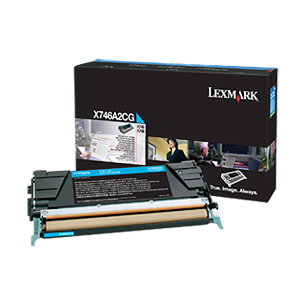 Lexmark X746A2CG Cyan OEM Toner