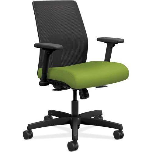 The HON Company  Task Chair, Mesh Back, 26"x26-1/2"x40-1/2", Pear Fabric