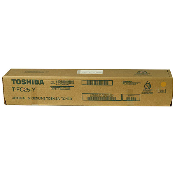 Toshiba TFC25Y Yellow OEM Toner Cartridge