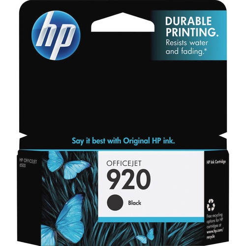 Hewlett-Packard  HP 920 Ink Cartridge, 420 Page Yield, Black