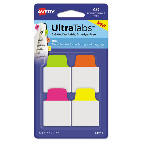 TABS,MINI,1",NEON,40PK