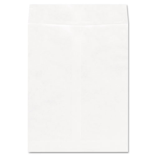 DELUXE TYVEK ENVELOPES, #13 1/2, SQUARE FLAP, SELF-ADHESIVE CLOSURE, 10 X 13, WHITE, 100/BOX