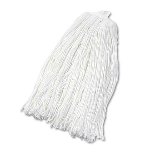 Cut-End Wet Mop Head, Rayon, No. 32, White, 12/carton