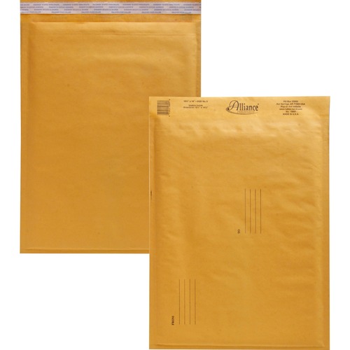 Alliance Rubber Company  Envelopes,No. 5,Bubble Cushioned,25/CT,10-1/2"x16"