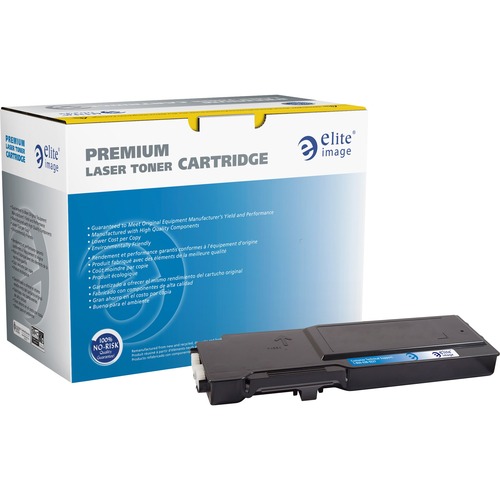 Elite Image  Toner Cartridge, f/Dell C2660dn, 6000 Page Yield, Black