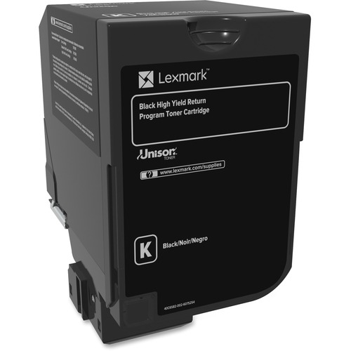 Lexmark 74C1HK0 Black OEM High Yield Toner Cartridge
