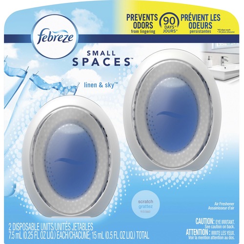 Procter & Gamble Commercial  Air Freshener, Small Spaces, Linen&Sky, 25oz, 2/PK, WE/BE