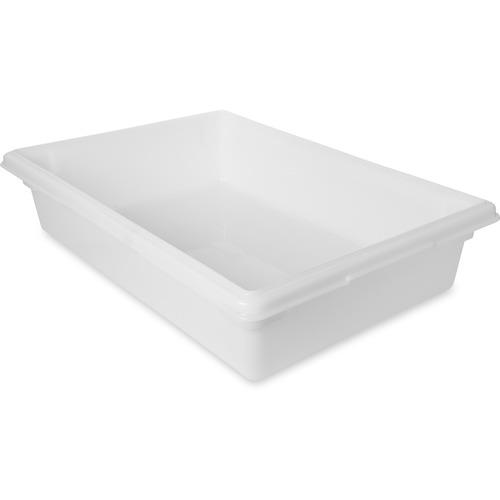 Food/tote Boxes, 8.5gal, 26w X 18d X 6h, White