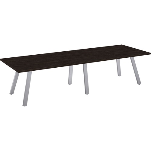 Special-T  Conference Table, Laminate, 42"x120"x29", Ebony Recon