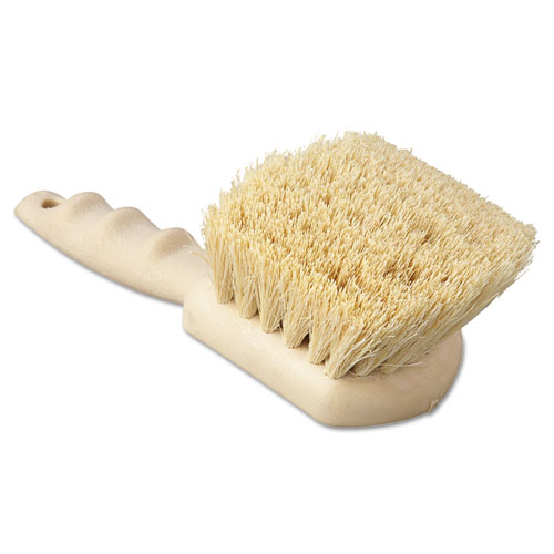 Utility Brush, Tampico Fill, 8 1/2" Long, Tan Handle