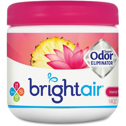 Bright Air  Super Odor Eliminator, 14 oz., Island Nectar/Pineapple