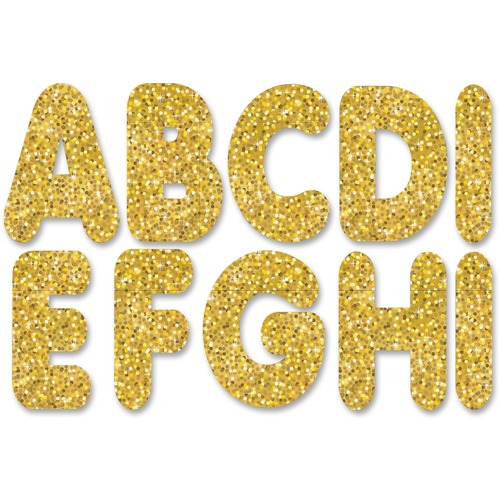 LETTERS,MAGNETIC,2.75",GOLD