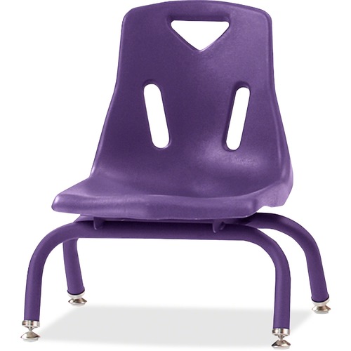Jonti-Craft, Inc.  Stacking Chairs,w/Powder-Coat,8" Seat,17.5"x15.5"x16.5",PE