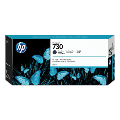 HP P2V71A (HP 730) Matte Black OEM Ink Cartridge