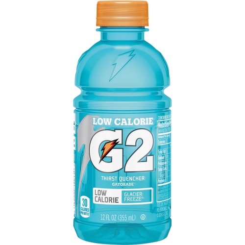 Quaker Foods  Sports Drink,G2,Low-calorie,Glacier Freeze,12oz,24/CT,BE
