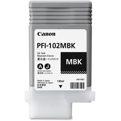 Canon 0894B001 (PFI-102MBk) Matte Black OEM Inkjet Cartridge
