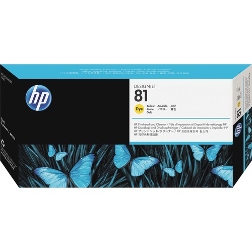 Hewlett-Packard  HP 81 Printhead/Cleaners, HP Designjet 5000/5000PS, Yellow
