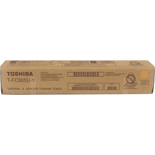 Toshiba TFC505UY Yellow OEM Toner Cartridge