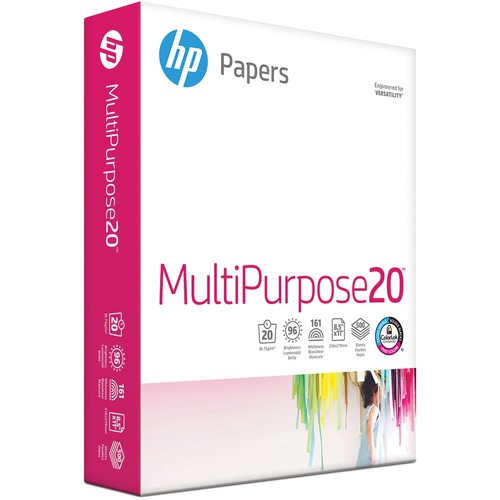 MULTIPURPOSE20 PAPER, 96 BRIGHT, 20LB, 8.5 X 11, WHITE, 500/REAM