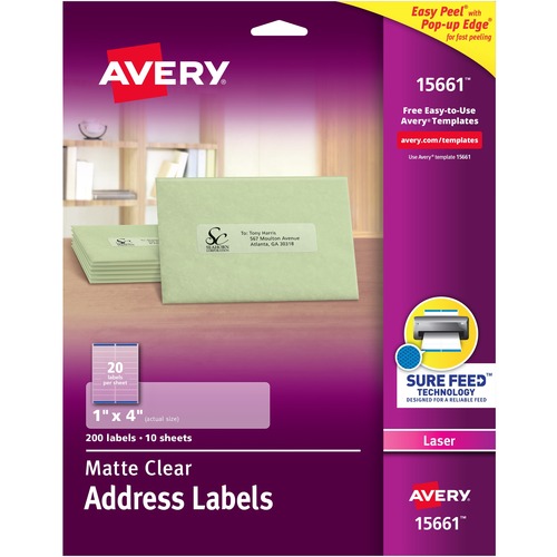 LABELS,EASYPEEL, 200/PK