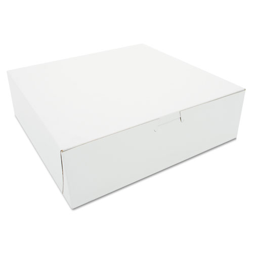 TUCK-TOP BAKERY BOXES, 10 X 10 X 3, WHITE, 200/CARTON