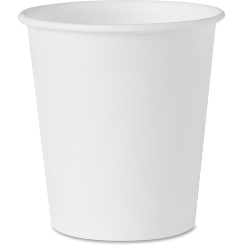 Solo Cup Company  Water Cups, Treated Paper, 3 oz, 5000/CT, White