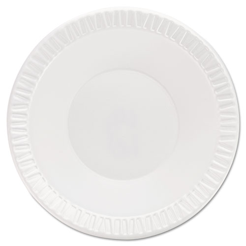 Quiet Classic Laminated Foam Dinnerware Bowls, 10-12 Oz, White, 125/pk