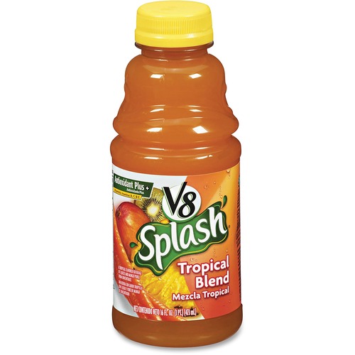 Campbell's  V8 Splash Juice Drinks, 16oz, 12/CT, Tropical Blend