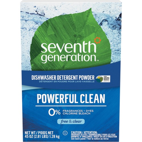 Seventh Generation  Dishwashing Detergent, Natural, Powder, 45 oz., CL