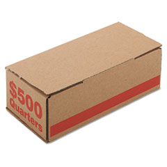 BOX,QUARTERS,$500/CAP50CT