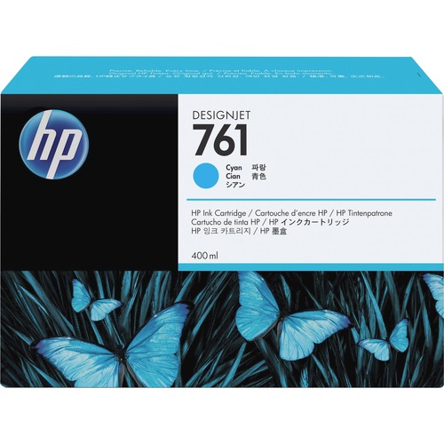 Hewlett-Packard  HP 761 Ink Cartridge, 400ml, Cyan