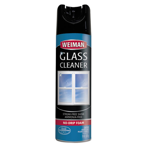 Foaming Glass Cleaner, 19 Oz Aerosol Can