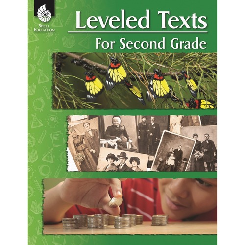 Shell Education Teacher Created Materials  Leveled Texts for Second Grade, 144-Page, 8-1/2"Wx11"H, MI