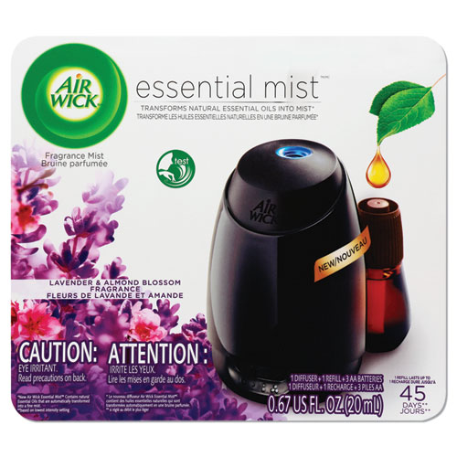 ESSENTIAL MIST STARTER KIT, LAVENDER AND ALMOND BLOSSOM, 0.67 OZ