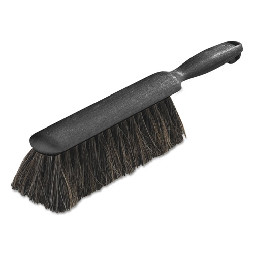 Counter/radiator Brush, Horsehair Blend, 8" Brush, 5" Handle, Black