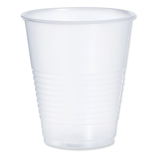 CONEX GALAXY POLYSTYRENE PLASTIC COLD CUPS, SQUAT, 12OZ, 50/BAG, 20 BAGS/CARTON