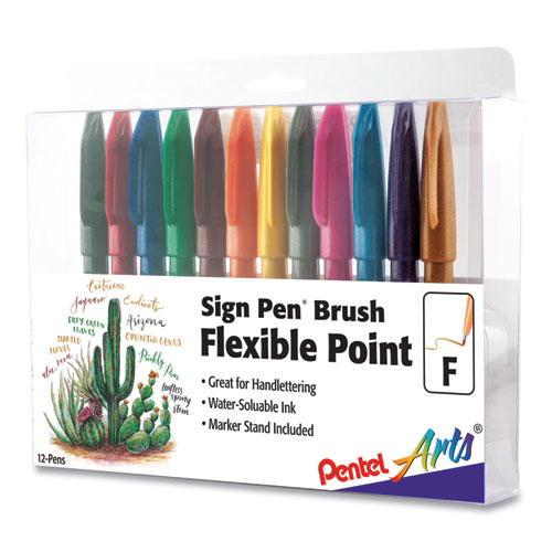 PEN,BRUSH,FLEX POINT,AST