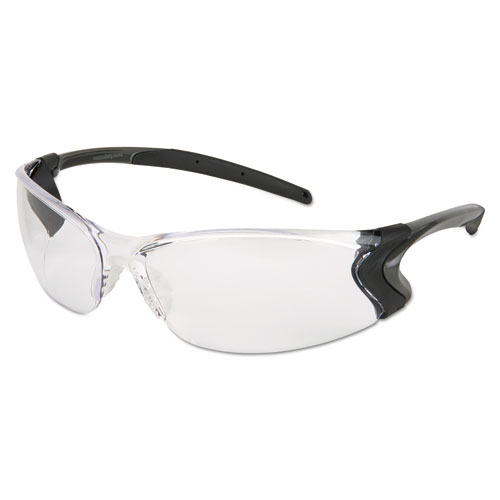 BACKDRAFT GLASSES, CLEAR FRAME, HARD COAT CLEAR LENS