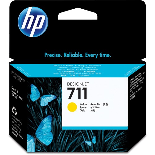 Hewlett-Packard  Ink Cartridge, HP 711, 29 ml, Yellow