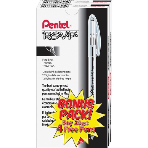 PEN,RSVP,BLPNT,FINE,BK,24PK