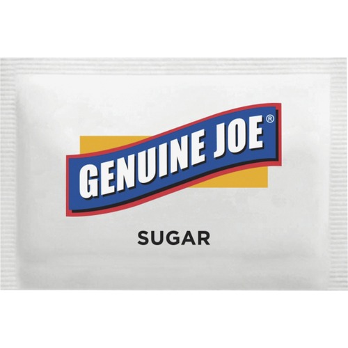 Genuine Joe  Sugar Packets, 2.8g, 1200/BX