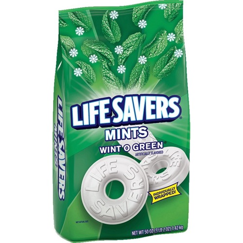 Mars, Inc  Life Savers Mints, Wint-O-Green, 50 oz.