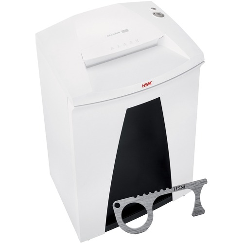 HSM  Shredder, Cross-Cut, 12-Sht Cap, TAA Compliant, 26.4 Gal Bin