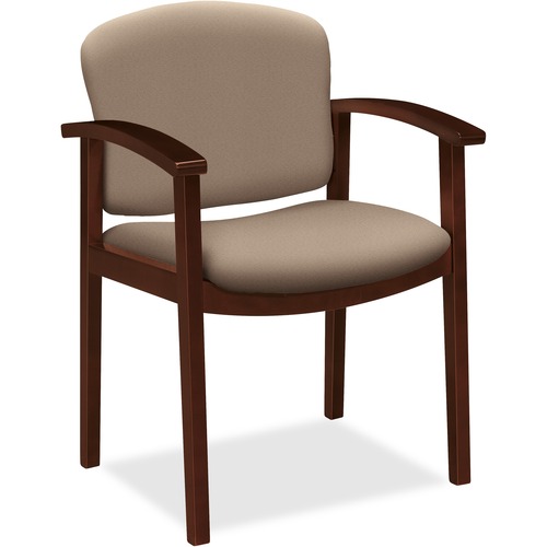 The HON Company  Guest Chair,Single Rail,23-1/2"x22"x33-1/8",Morel