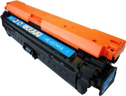 GT American Made CE741A Cyan OEM replacement Laser Toner Cartridge