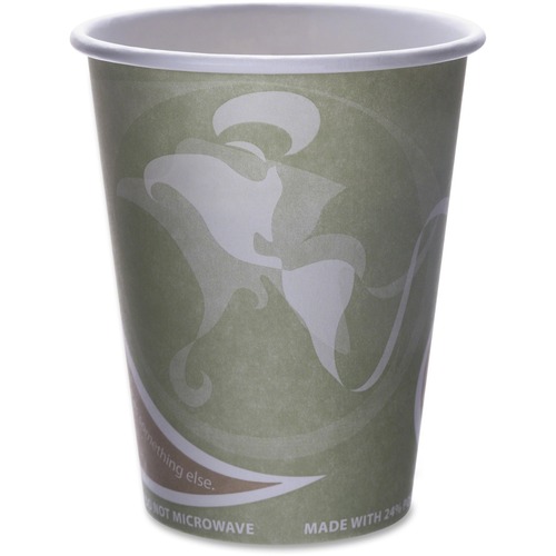 Evolution World 24% Recycled Content Hot Cups Convenience Pack - 12oz., 50/pk