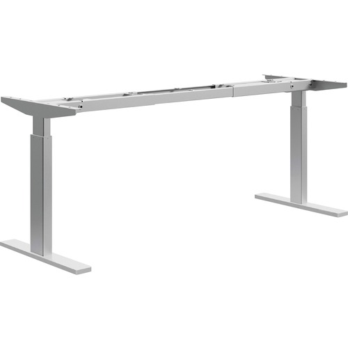 COORDINATE HEIGHT-ADJUSTABLE BASE, 72" H X 24" D X 25.5" TO 45.25" H, NICKEL