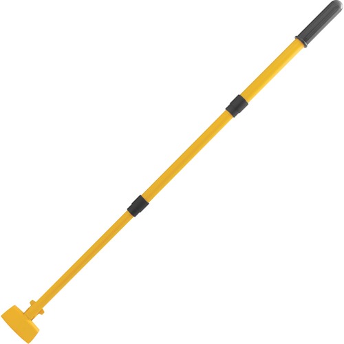 COLLAPSIBLE SPILL MOP HANDLE, YELLOW, 22" TO 47.5", 12/CARTON