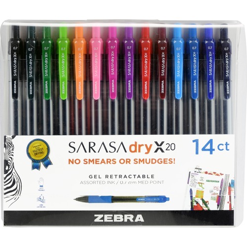 PEN,GEL,SARASA,RT,0.7,14PK